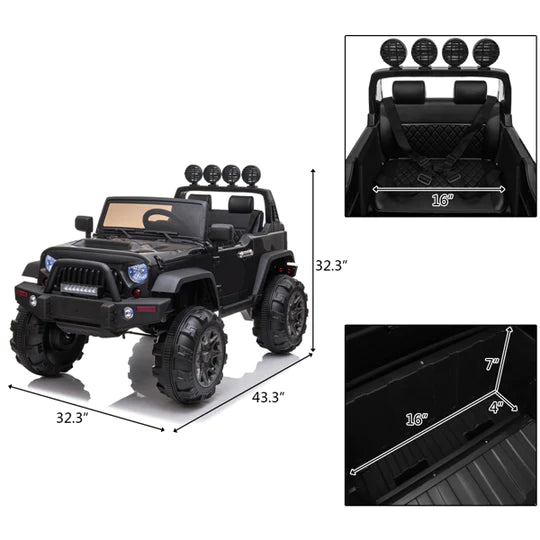 ride on parental remote outdoor out mp3 LED lights kids free shipping electric remote car electric children beautiful