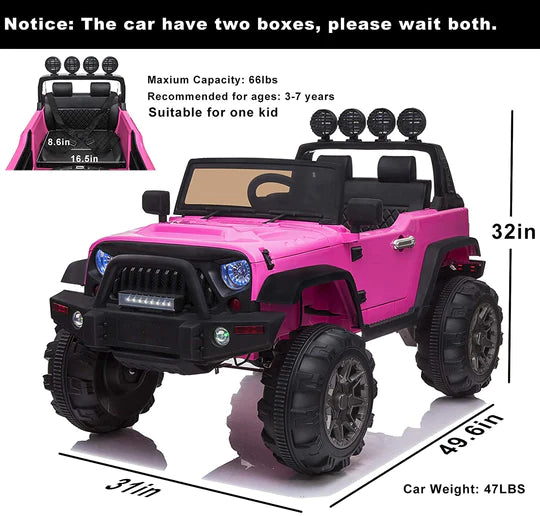 ride on parental remote outdoor out mp3 LED lights kids free shipping electric remote car electric children beautiful