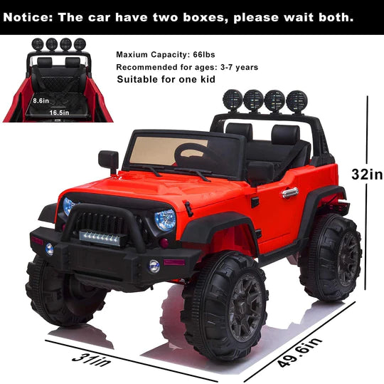ride on parental remote outdoor out mp3 LED lights kids free shipping electric remote car electric children beautiful