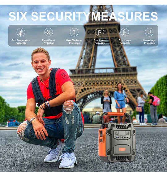 Flashfish 2022 New Arrival 18650 Lithium Battery Camping Generator A201 200W Solar Charging Power Station Portable