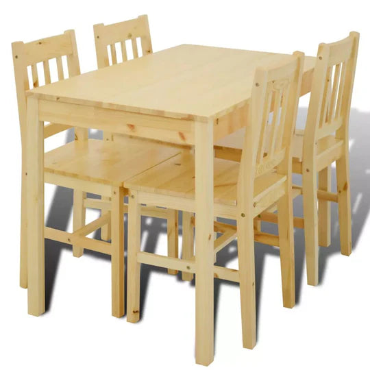 work wood color wood white table strong stained set real plain pine neutral natural kitchen home office home great good glossy furniture four dinning desk color clean chairs budget affordable 4
