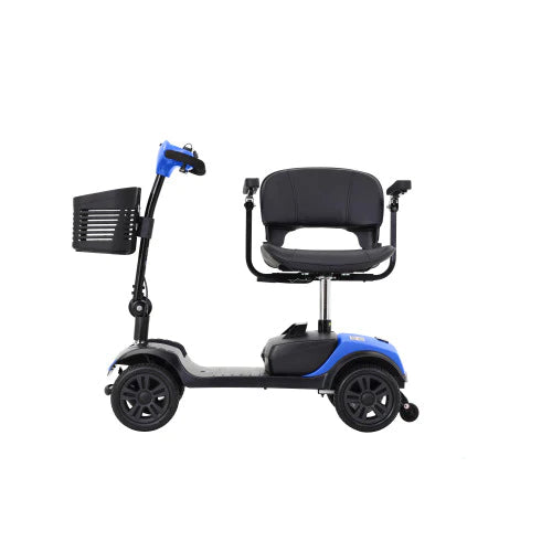 transportation strong speed control shield secure scooter safety safe pneumatic tires person people non-pneumatic mobility miles long range ill groceries front electric elderly battery basket anti-tilt