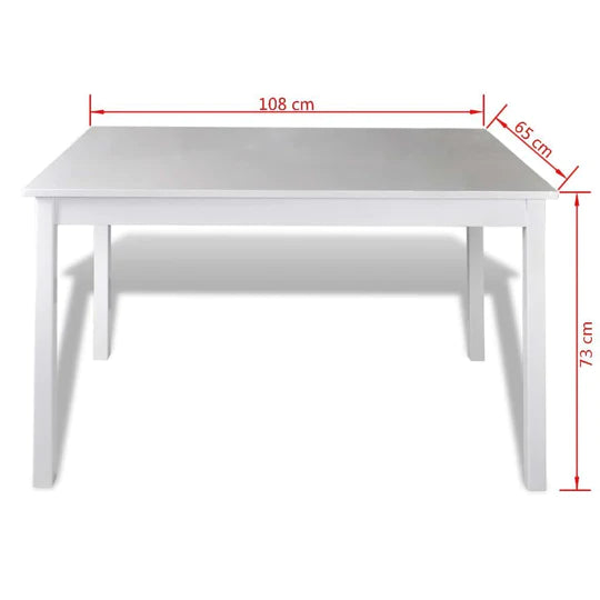 wood white table strong set real plain pine kitchen great good glossy furniture four dinning clean chairs budget affordable 4
