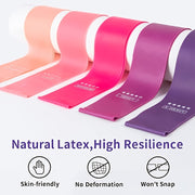 5pcs/set Different Stretch Band; Resistance Tape - Home Brains And Brawn