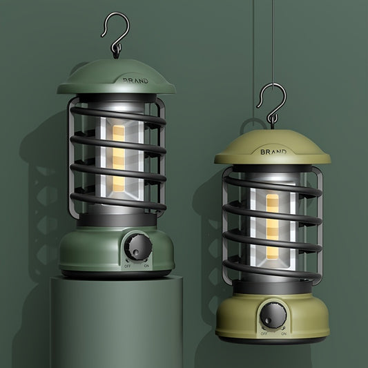 400 Lumens NEW Retro Camping Lights - HomeBrainsandBrawn