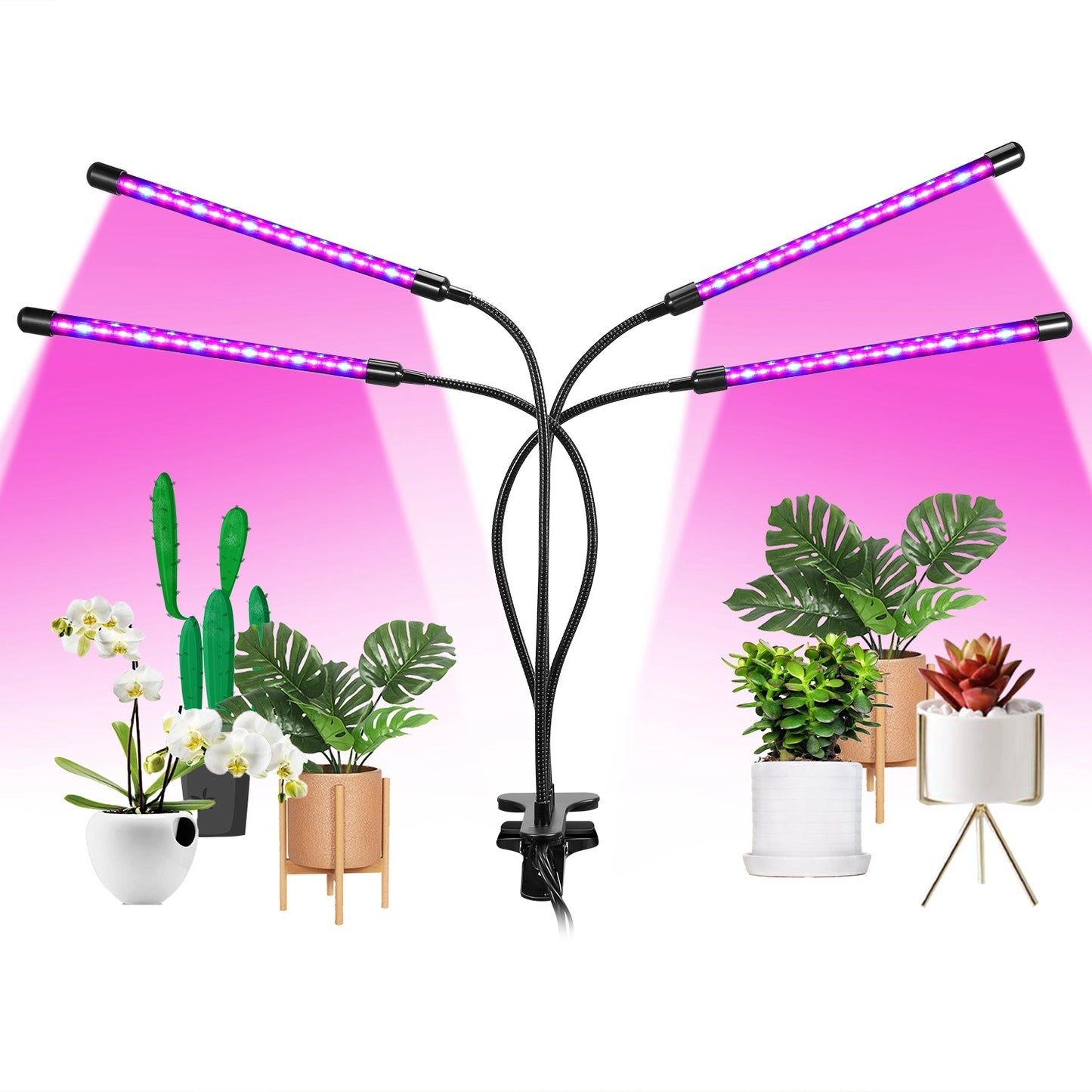 Grow Lights for Indoor Plants, iMounTEK 80W 80 LEDs Plant Lights - Home Brains And Brawn