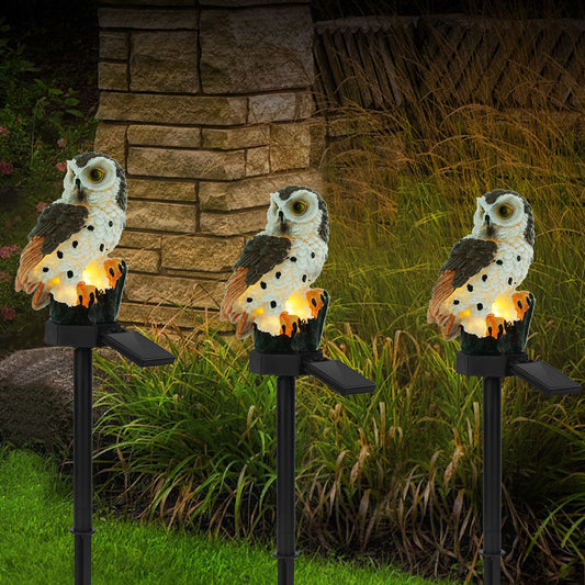 Solar Powered Owl Garden Light - HomeBrainsandBrawn
