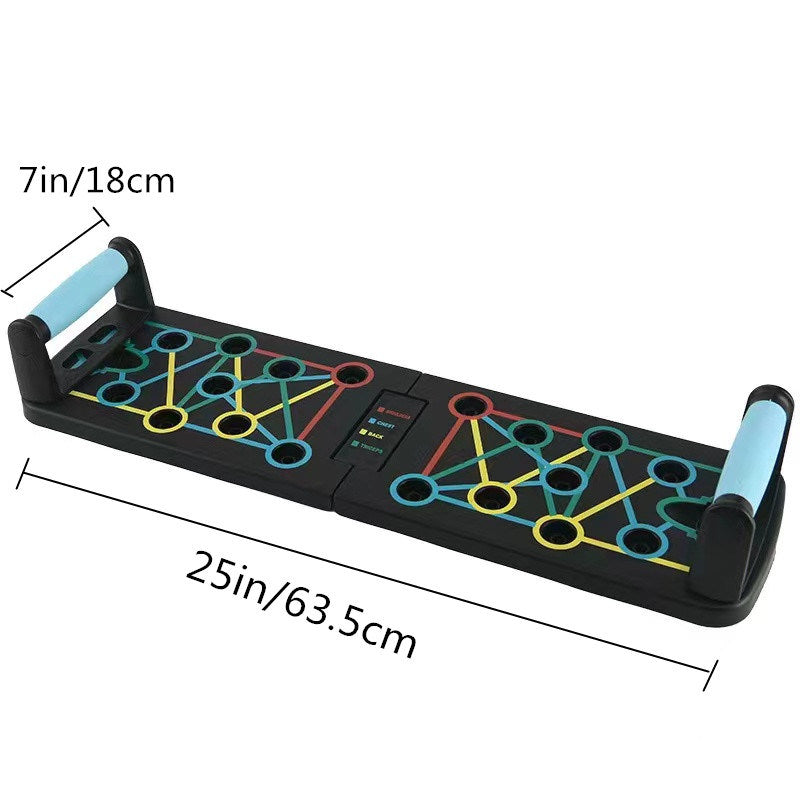 Push Up Board; Multi-Functional Detachable Push Up Bar - Home Brains And Brawn