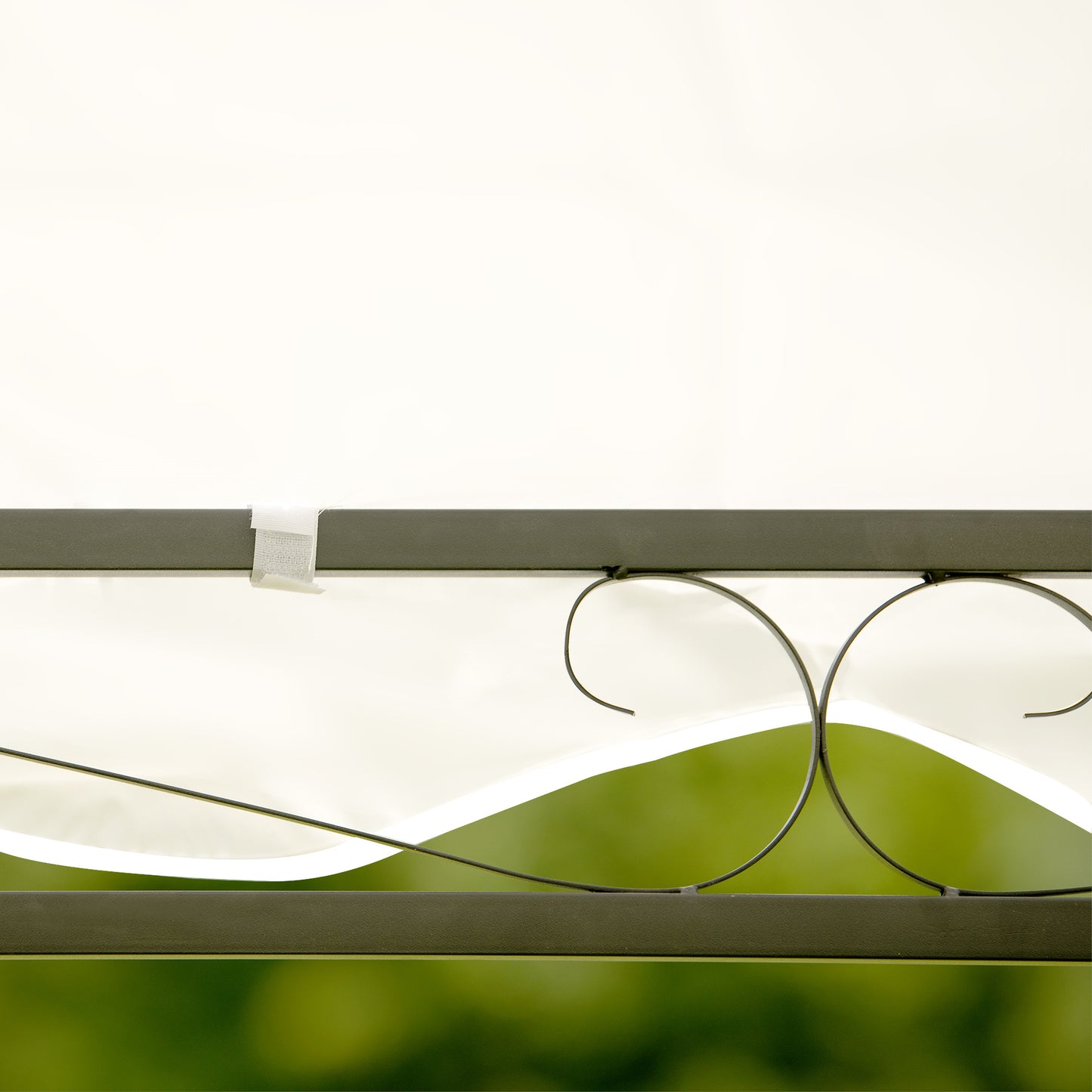 Outdoor Patio 13' ft L. x 10' ft. W. Iron Carport Shelter Garage Tent - Home Brains And Brawn