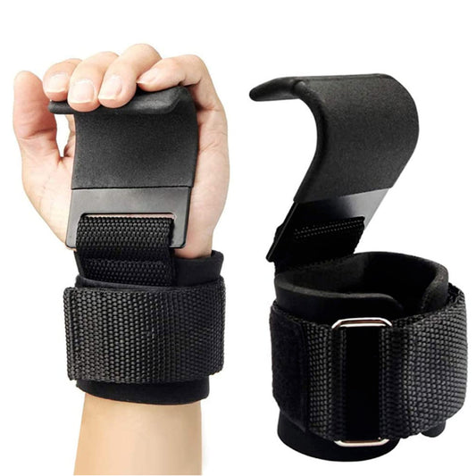 Heavy Duty Lifting Grips Wrist Strap - single - Home Brains And Brawn