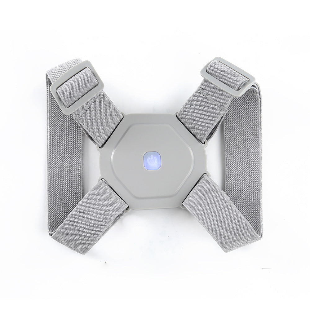 1pc Posture Corrector Hunchback Corrector With Sensor Vibration Reminder For Men And Women - Home Brains And Brawn