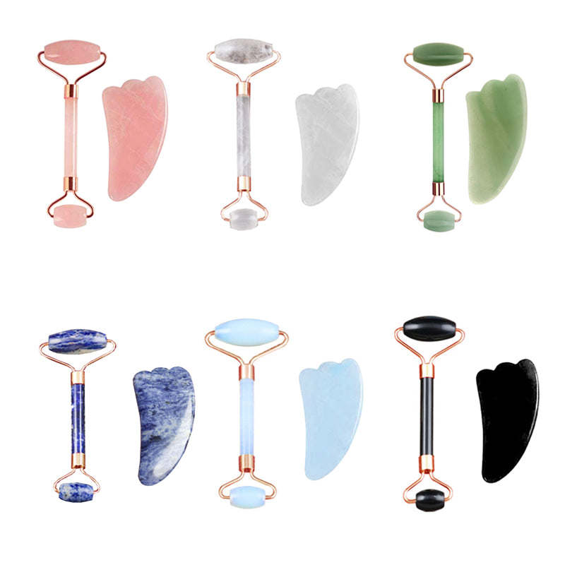 Gemmalina Rock N Roll Natural Gem Rollers and Gem Stones To Grow Young Gracefully HSM - Home Brains And Brawn