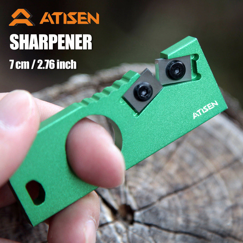 Aluminum Alloy Portable Knife Sharpener For Outdoor Taser - Home Brains And Brawn