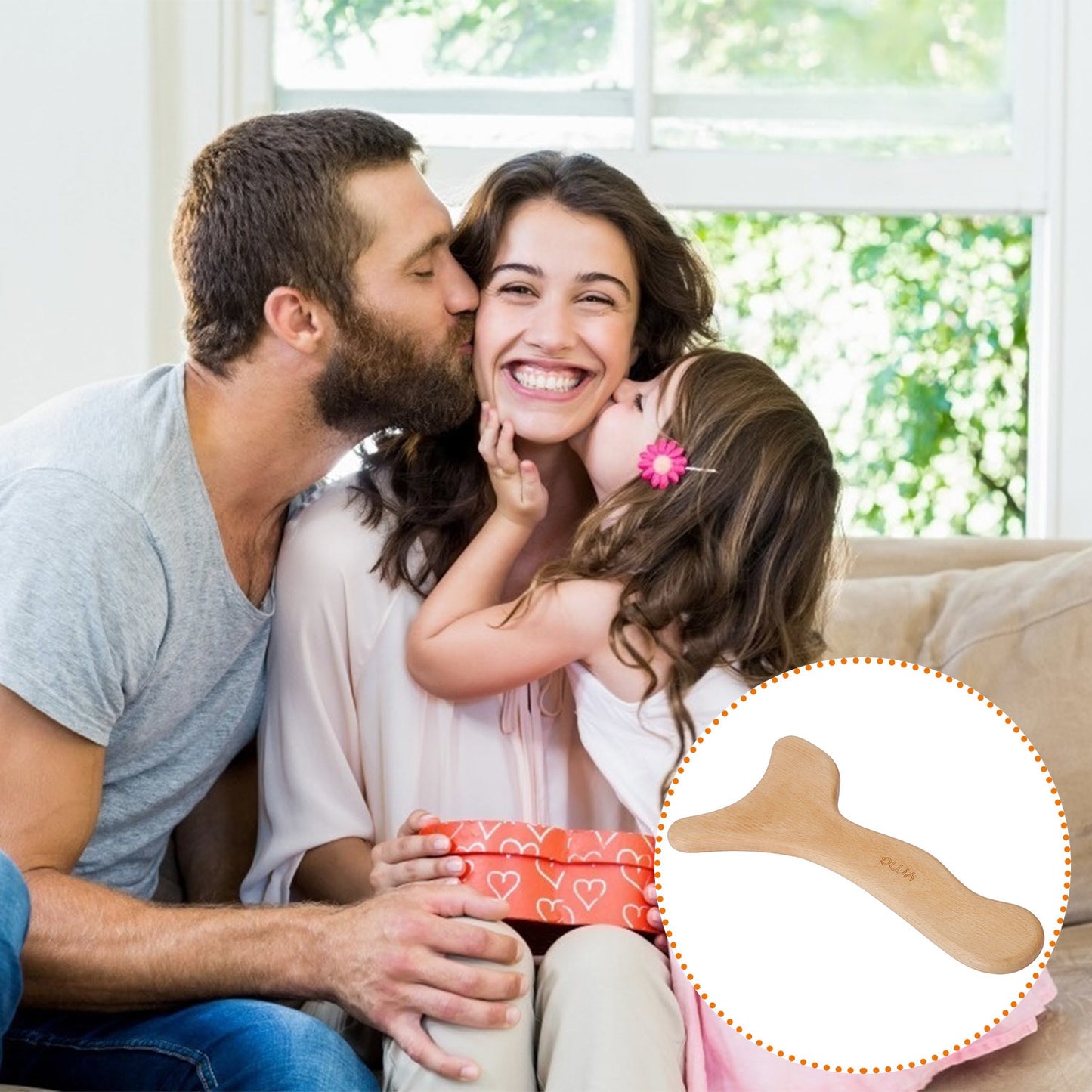 Wood Therapy Massage Tool Lymphatic Drainage Paddle Wooden Scraping Tools Therapy Massager - Home Brains And Brawn