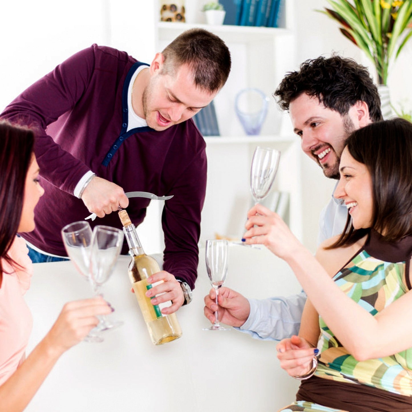 3Pcs Corkscrew Bottle Opener Set - Home Brains And Brawn