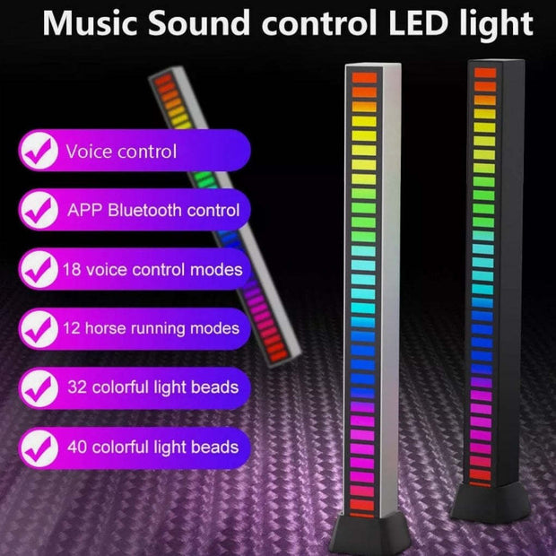 Dragon Sound Reactive Music Light Bar 2 pcs pack - Home Brains And Brawn