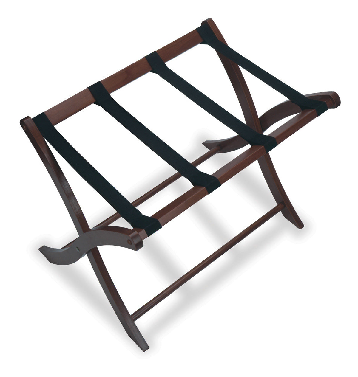 Scarlett Luggage Rack Walnut - Home Brains And Brawn