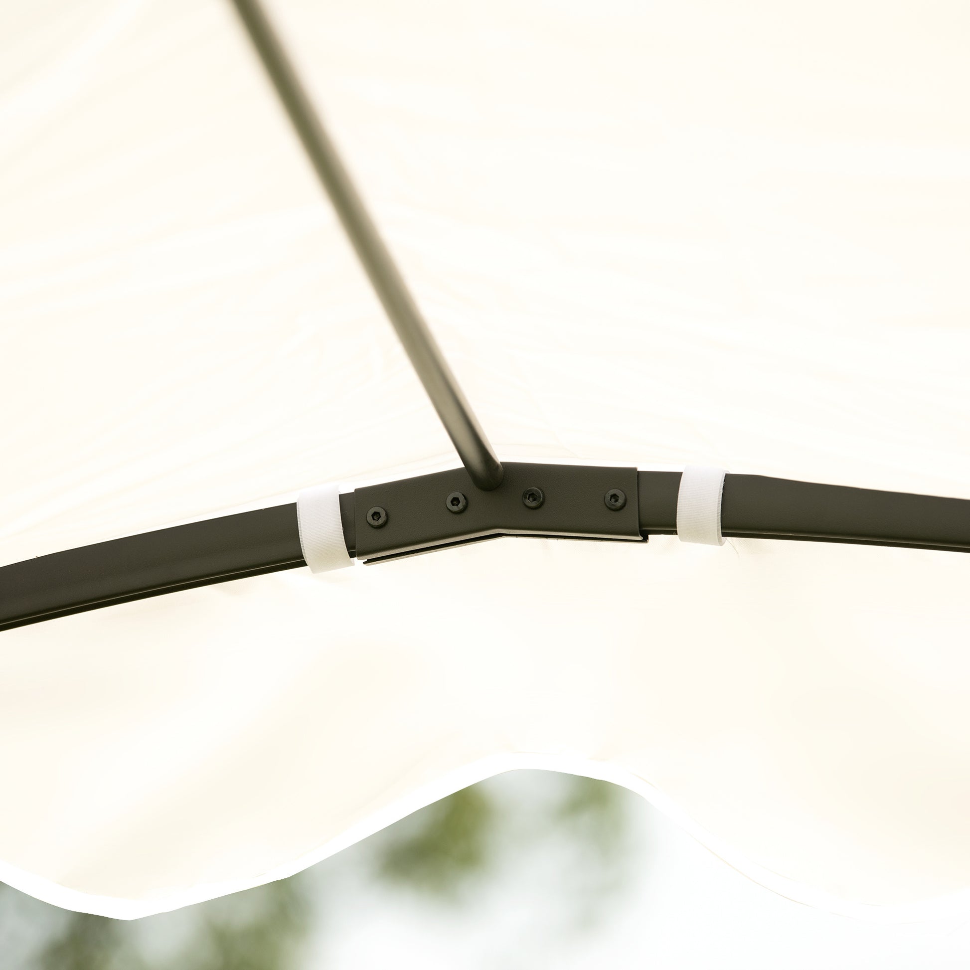 Outdoor Patio 13' ft L. x 10' ft. W. Iron Carport Shelter Garage Tent - Home Brains And Brawn