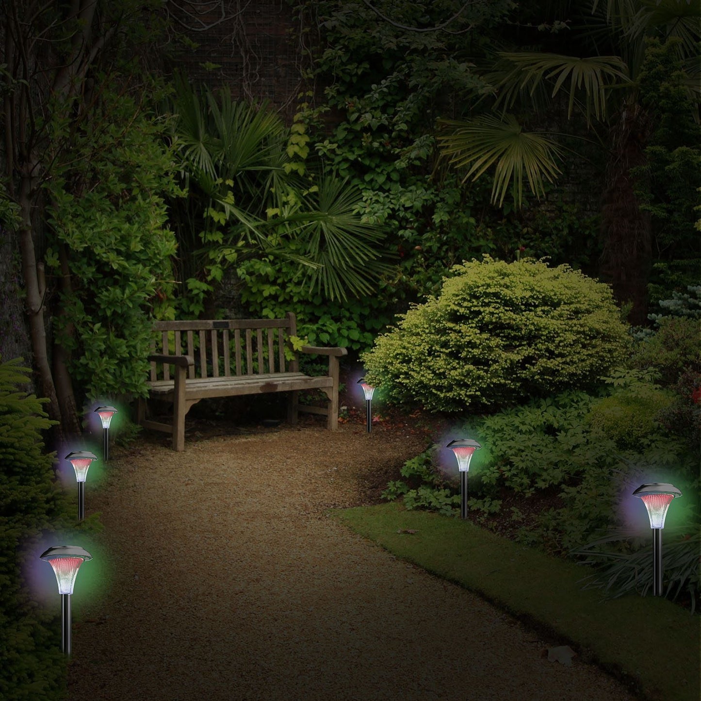 4Packs Solar Garden Lights Outdoor - Home Brains And Brawn
