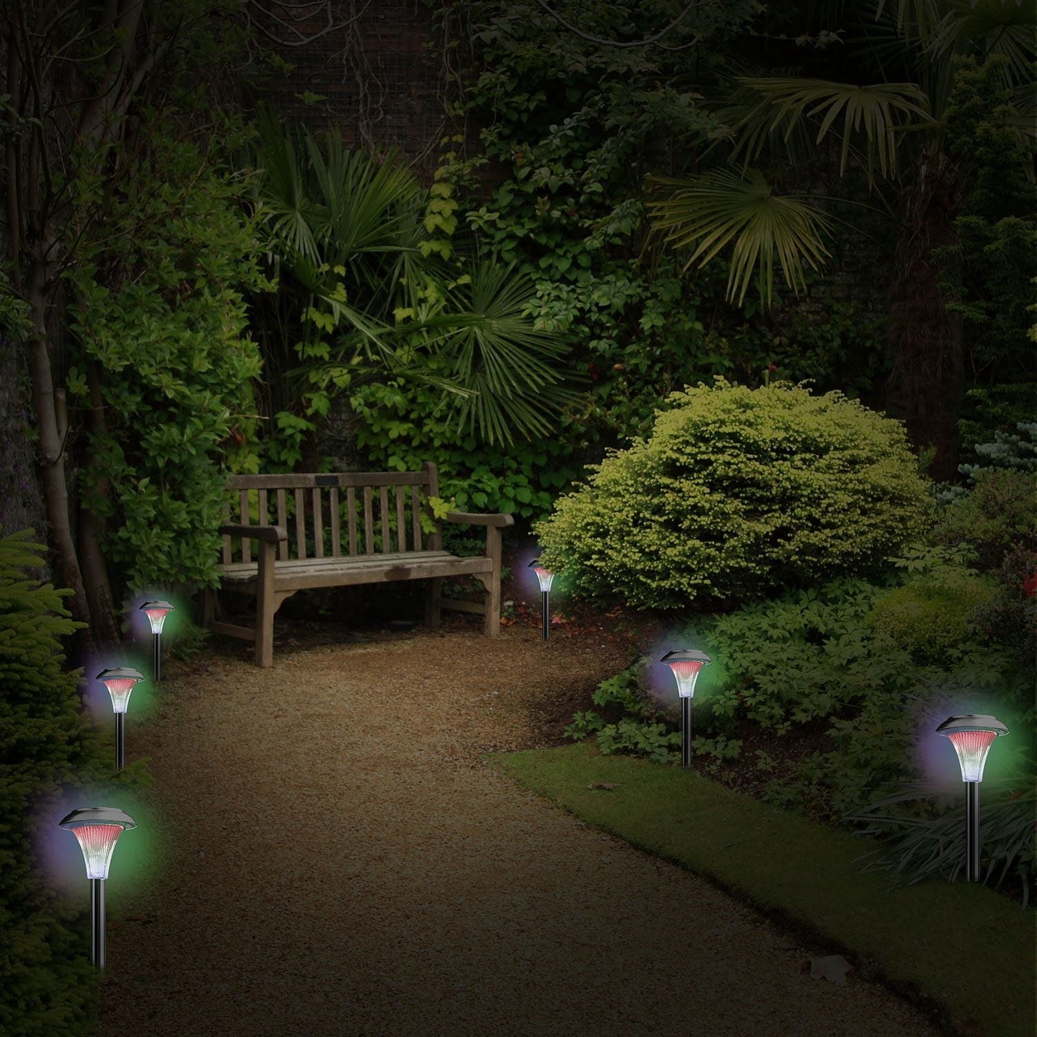 4Packs Solar Garden Lights Outdoor - Home Brains And Brawn
