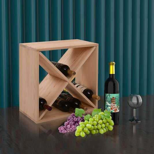 24 Bottle Modular Wine Rack - HomeBrainsandBrawn