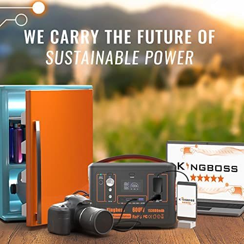 Portable Power Station Solar Generator - HomeBrainsandBrawn