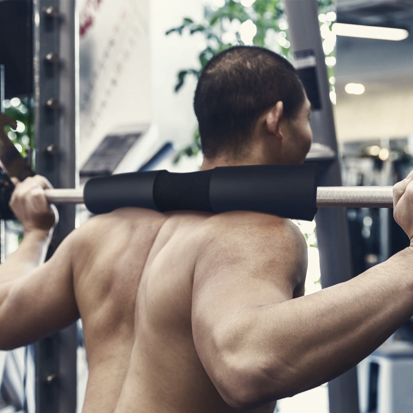 Barbell Pad Support Squat Bar Foam Cover Pad Weight Lifting Pull Up Neck Shoulder Protector - Home Brains And Brawn