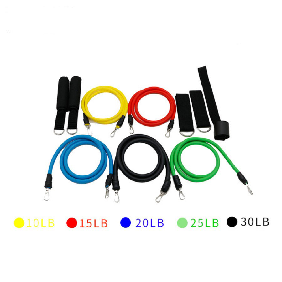 Exercise Bands Resistance Bands Set - Home Brains And Brawn