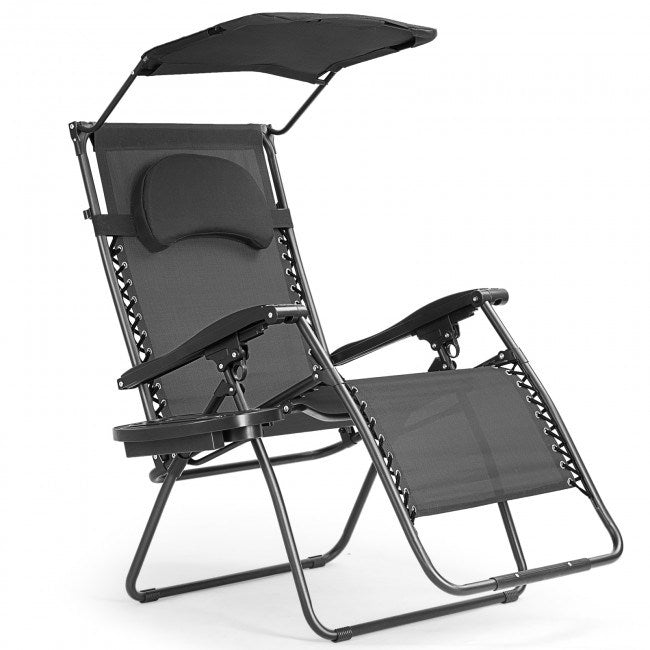 Folding Recliner Lounge Chair - HomeBrainsandBrawn
