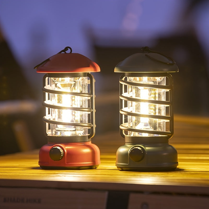 400 Lumens NEW Retro Camping Lights - HomeBrainsandBrawn