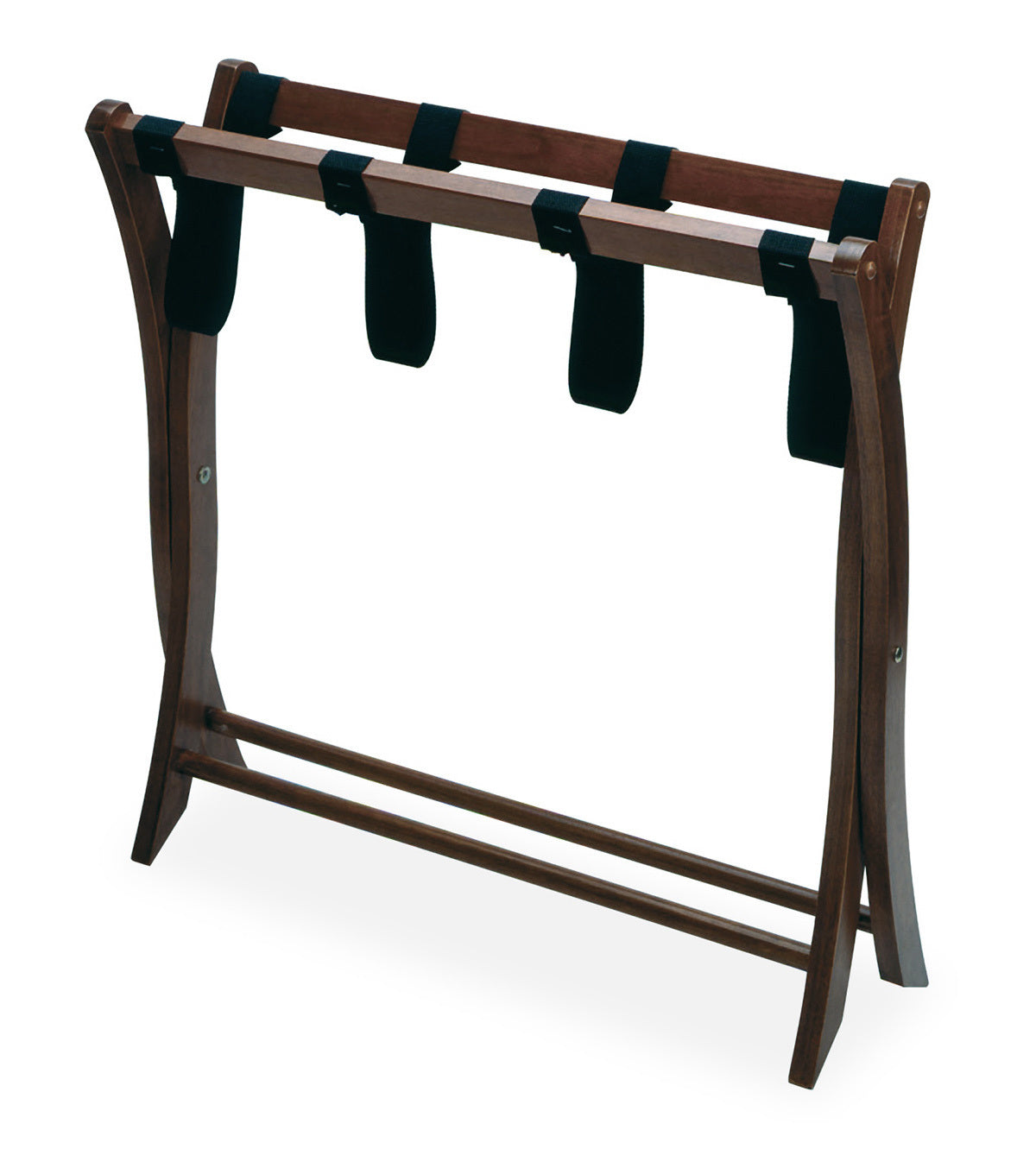 Scarlett Luggage Rack Walnut - Home Brains And Brawn