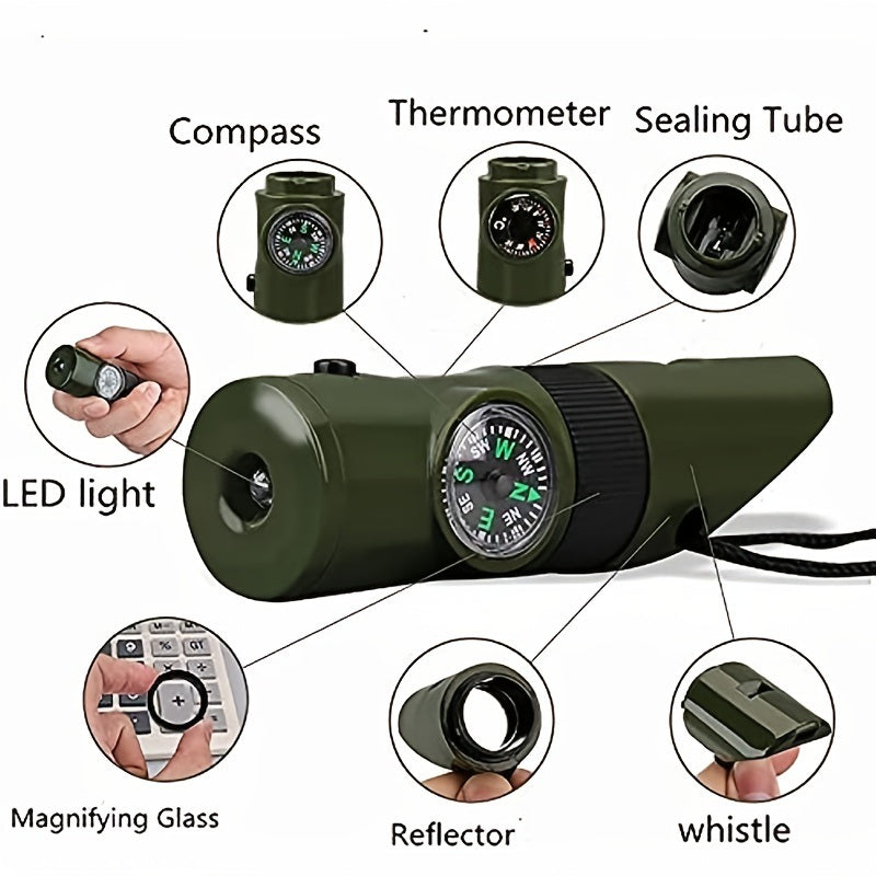 Portable Multifunctional Compass - Home Brains And Brawn
