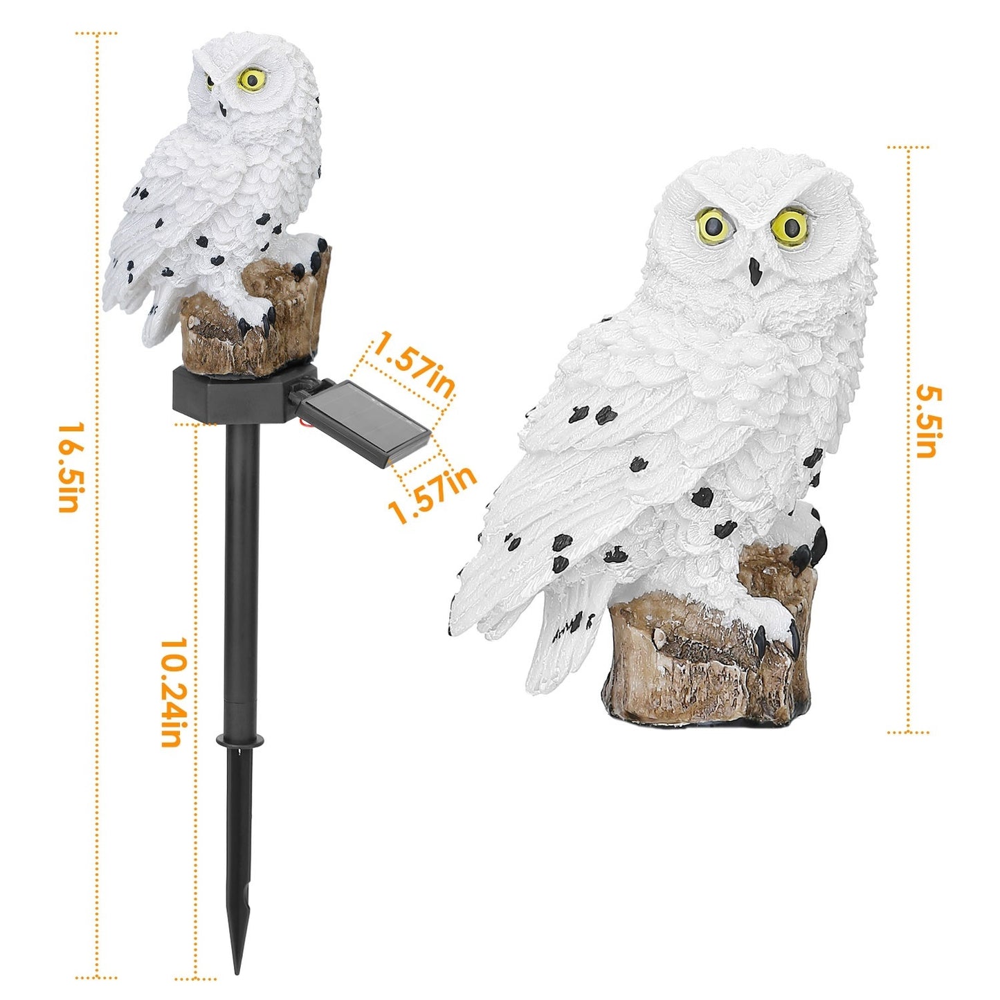 Solar Powered Owl Garden Light - HomeBrainsandBrawn