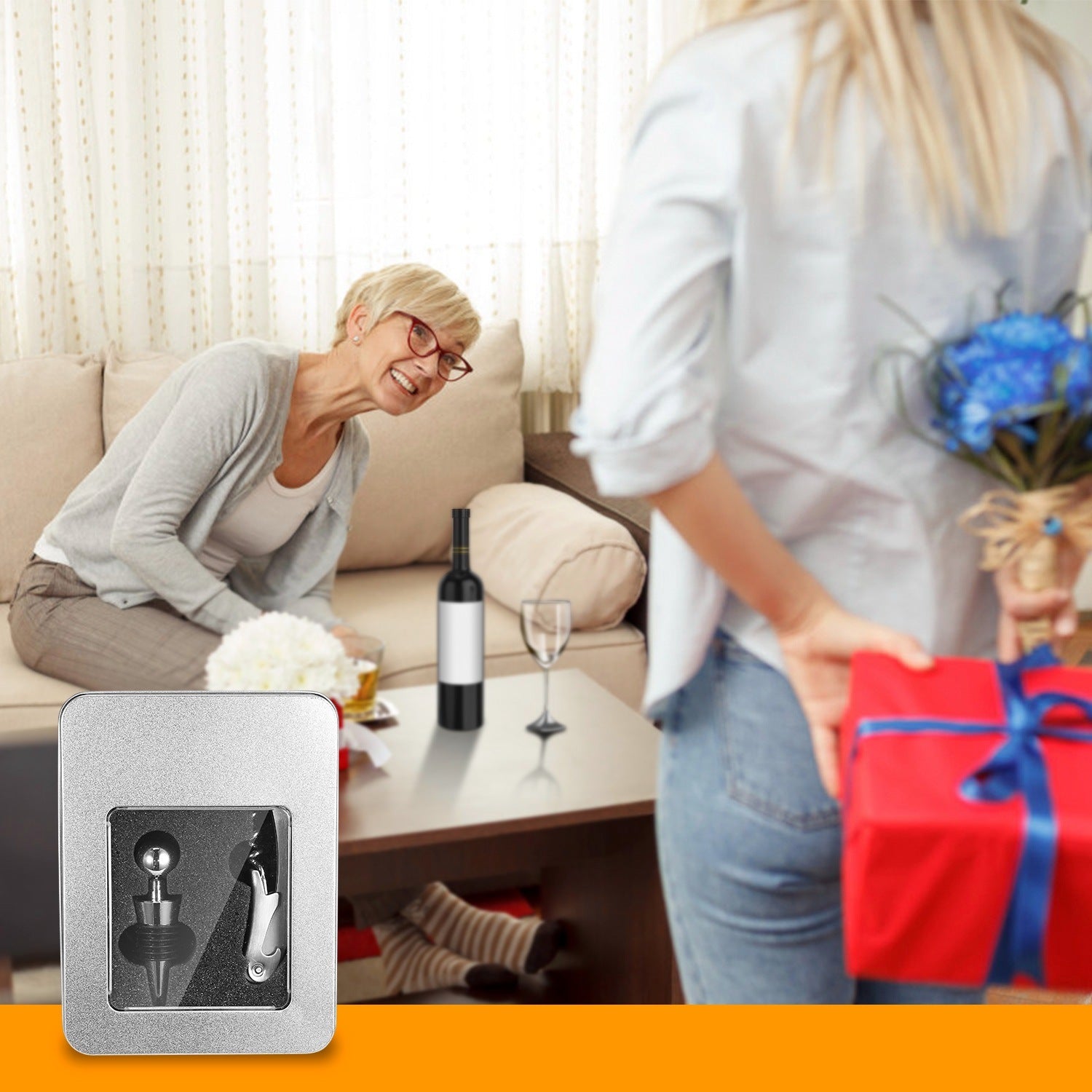 3Pcs Corkscrew Bottle Opener Set - Home Brains And Brawn