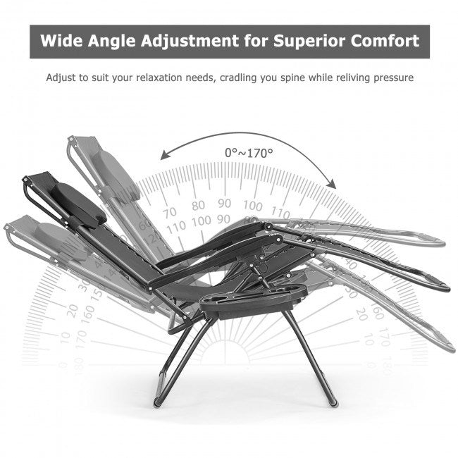 Folding Recliner Lounge Chair - HomeBrainsandBrawn