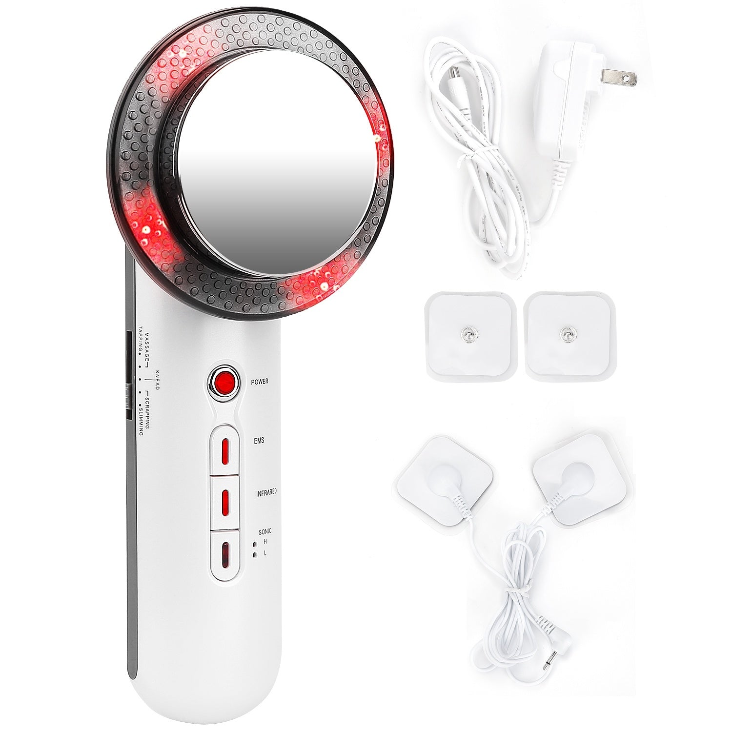 Ultrasonic Body Shaping Machine 3 in 1 Multifunctional EMS Infrared Massager Fat Remover For Belly Waist Leg Arm Skincare - Home Brains And Brawn