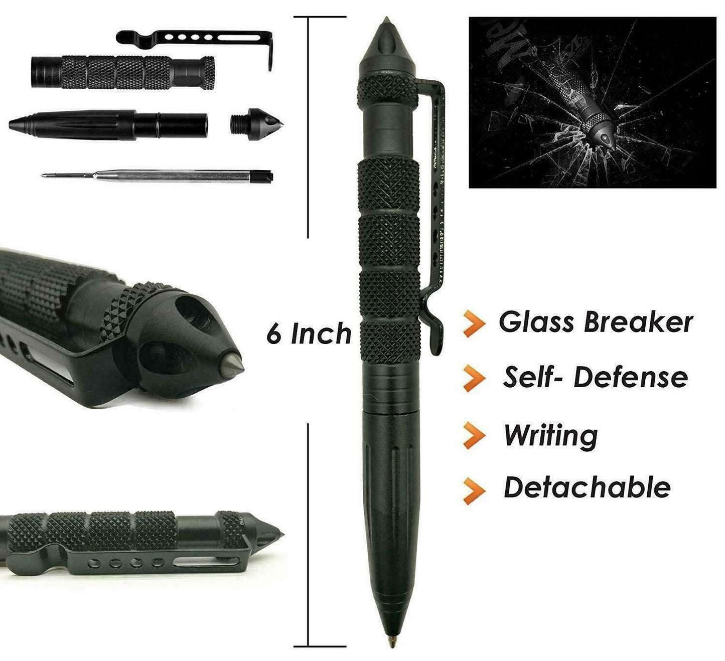 Outdoor Emergency Survival Gear Kit Camping Tactical Tools - HomeBrainsandBrawn