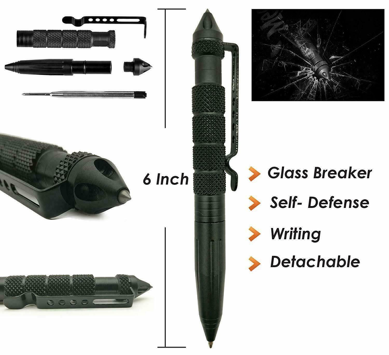 Outdoor Emergency Survival Gear Kit Camping Tactical Tools - HomeBrainsandBrawn
