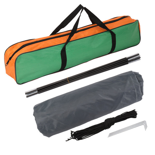 1-Person Waterproof Camping Dome Tent Automatic Pop Up Quick Shelter Outdoor Hiking Orange - HomeBrainsandBrawn