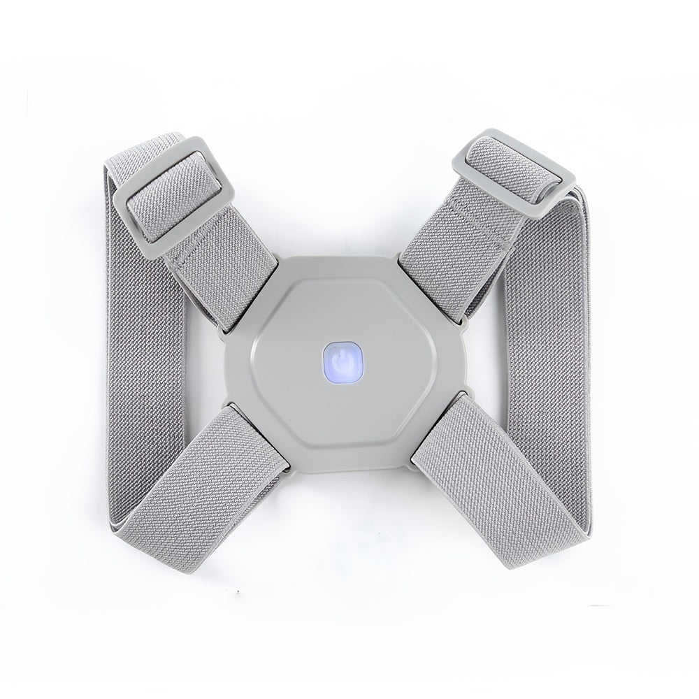 1pc Posture Corrector Hunchback Corrector With Sensor Vibration Reminder For Men And Women - Home Brains And Brawn
