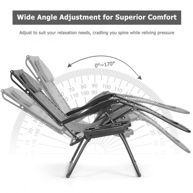 Folding Recliner Lounge Chair - HomeBrainsandBrawn