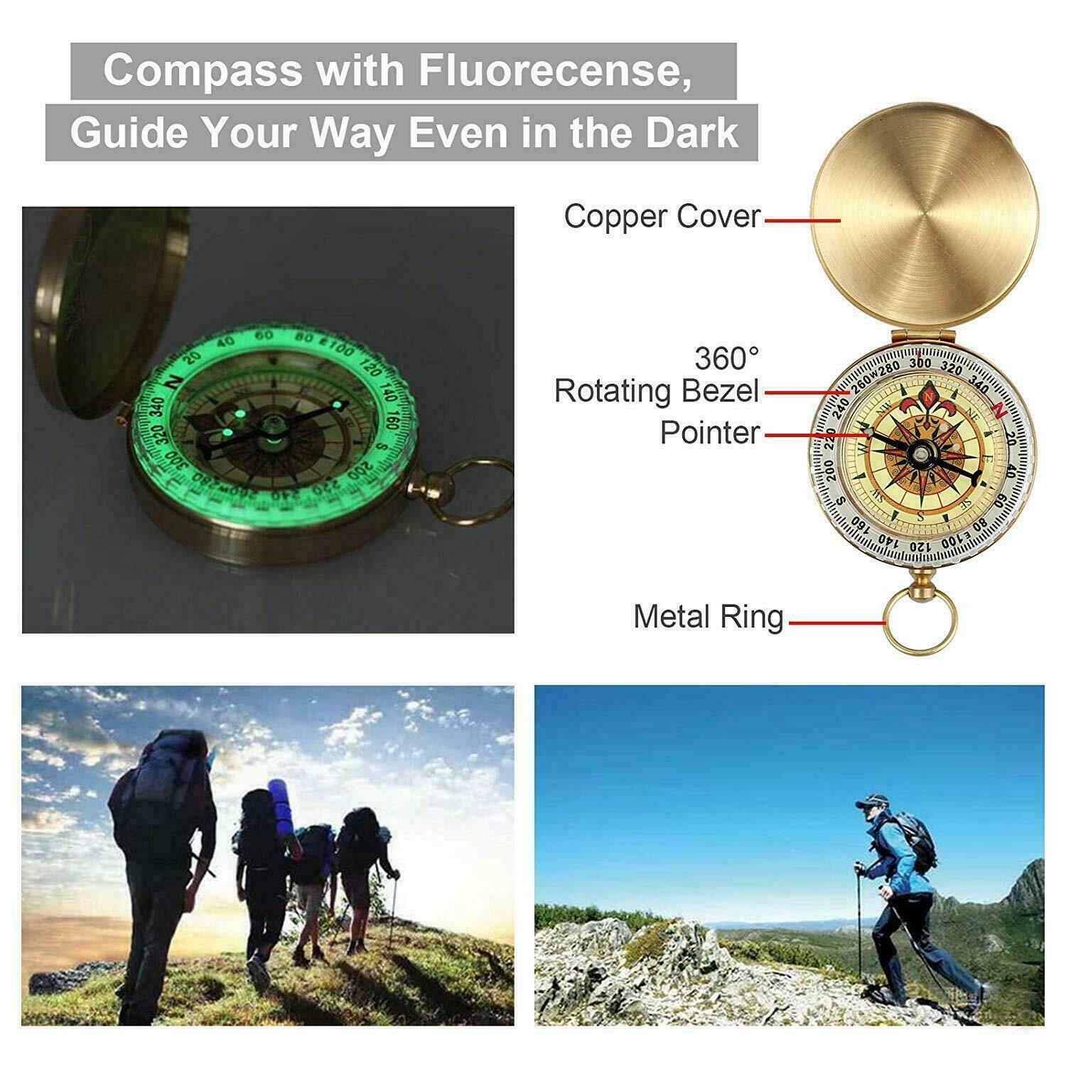 Outdoor Emergency Survival Gear Kit Camping Tactical Tools - HomeBrainsandBrawn