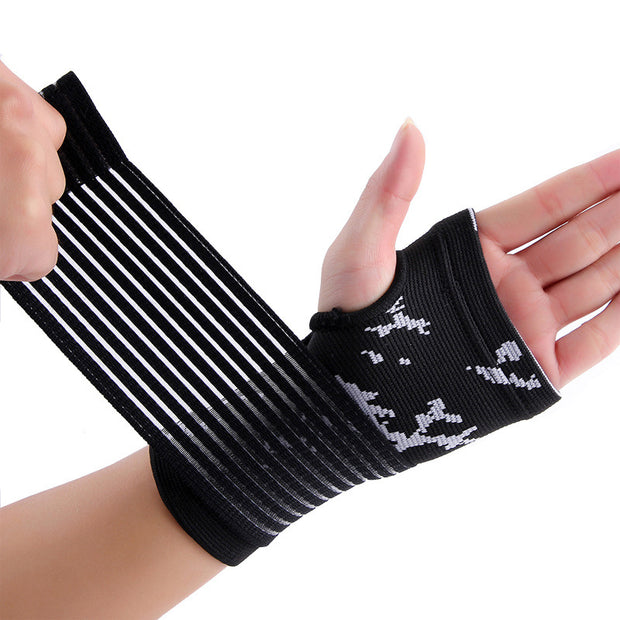 Black Adjustment Hand Wrist Palm Support - Home Brains And Brawn