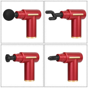 Percussion Massage Gun USB Type C Rechargeable Deep Tissue Vibration Massager - Home Brains And Brawn