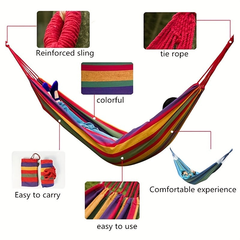 Outdoor Garden Camping Hammock - HomeBrainsandBrawn