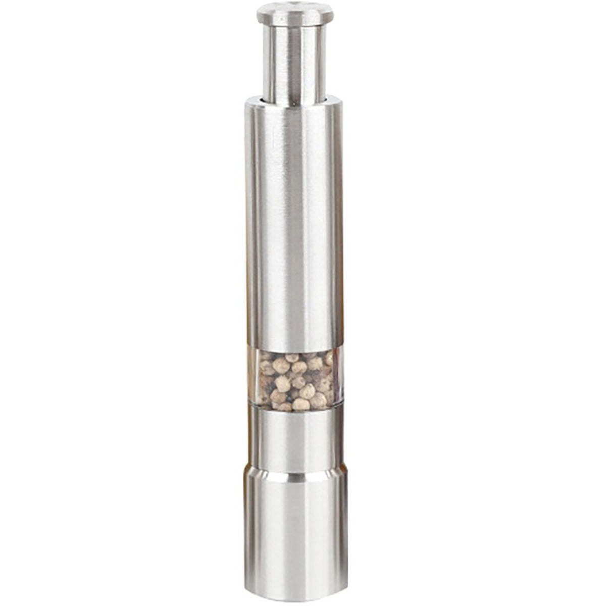 Premium Stainless Steel Salt and Pepper Spice Grinder - Home Brains And Brawn