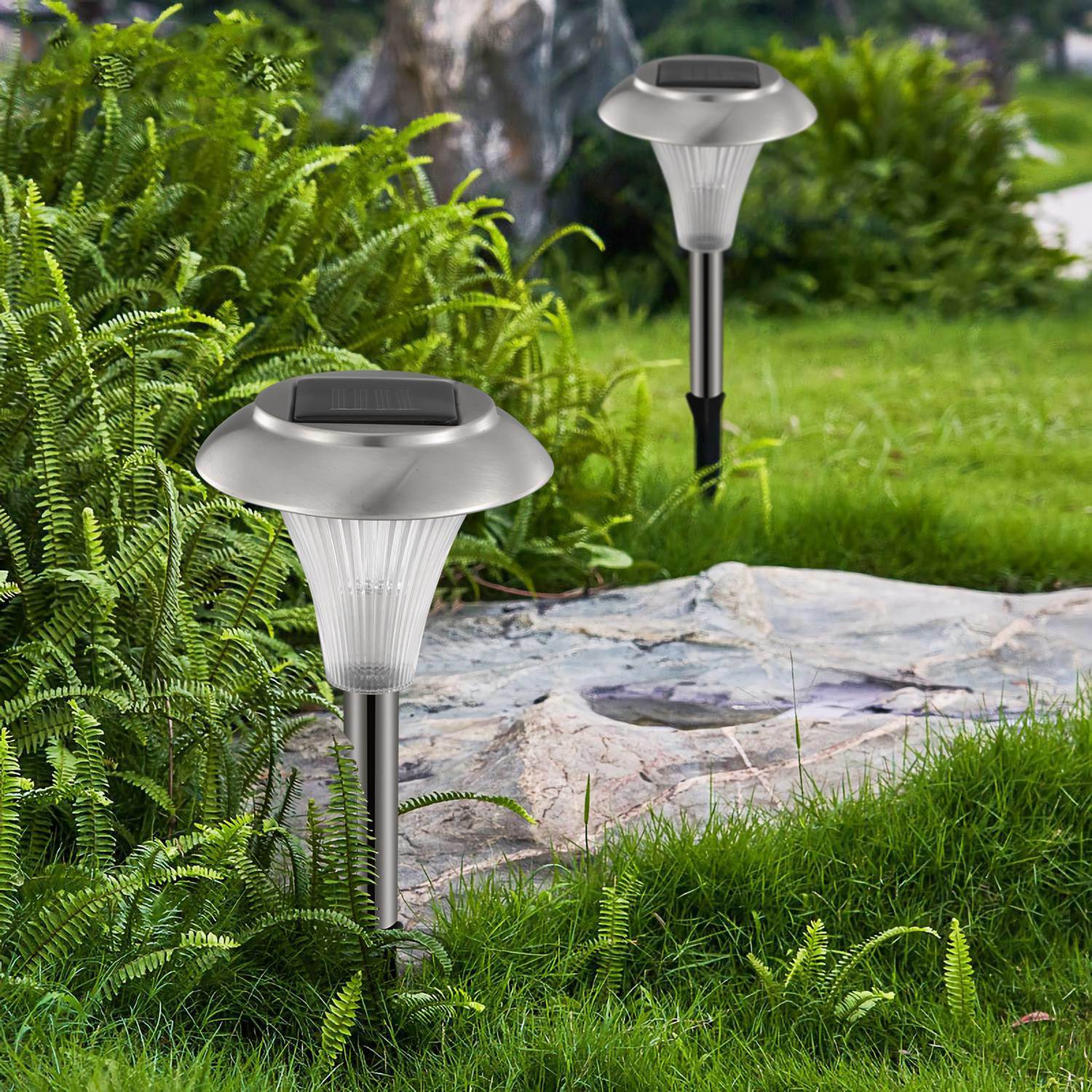 4Packs Solar Garden Lights Outdoor - Home Brains And Brawn