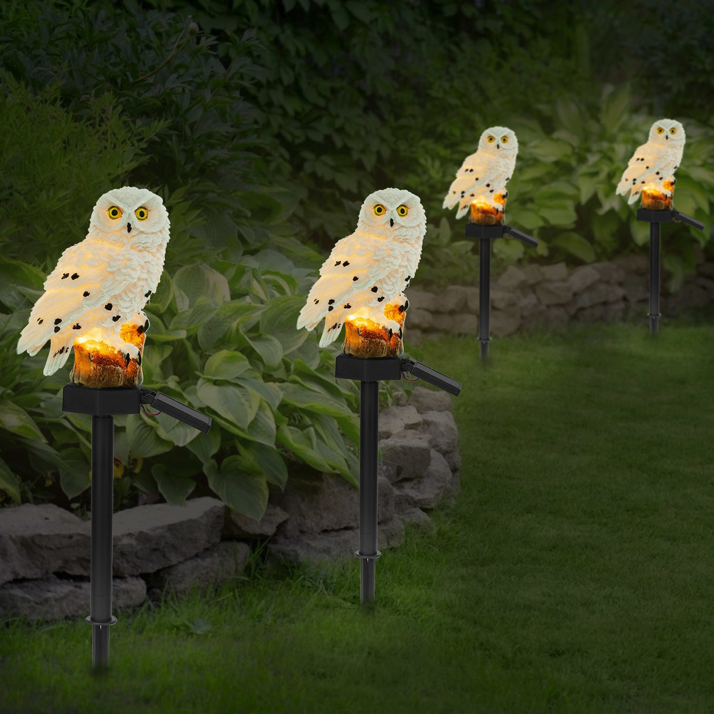 Solar Powered Owl Garden Light - HomeBrainsandBrawn