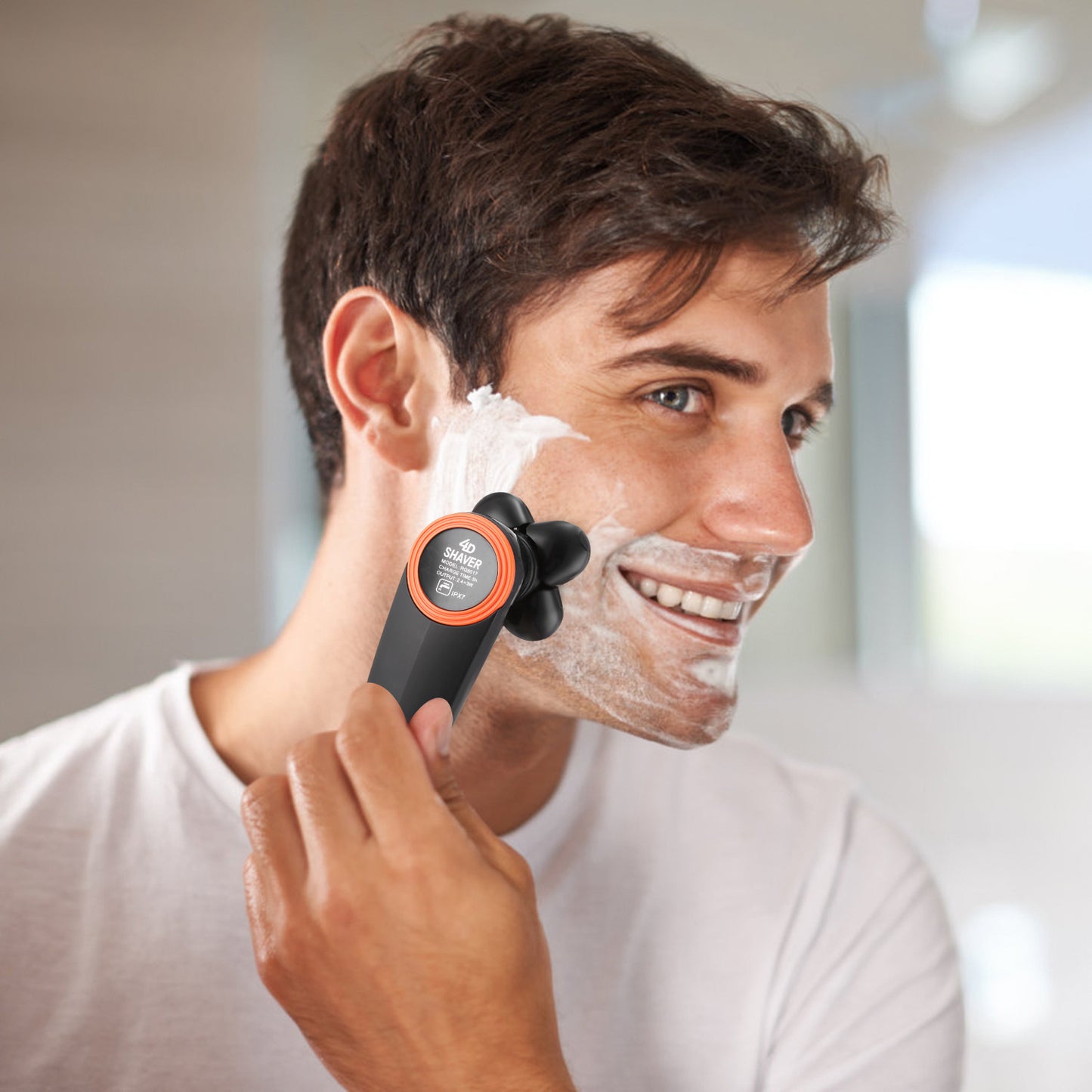 4D Electric Shavers Razor IPX7 Waterproof Wet & Dry - Home Brains And Brawn