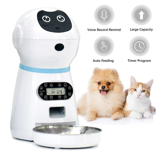 smart  robot  pets  pet  feeder  dog feeder  cat feeder  automatic